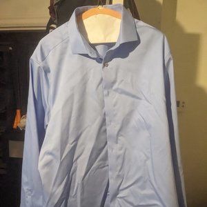 Light Blue Calvin Klein Dress Shirt - Men's XL